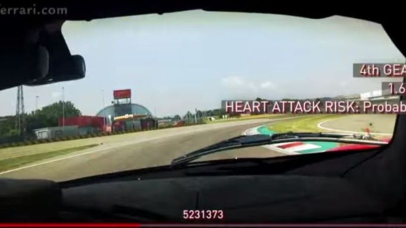 LaFerrari, giro di pista con Google Glass