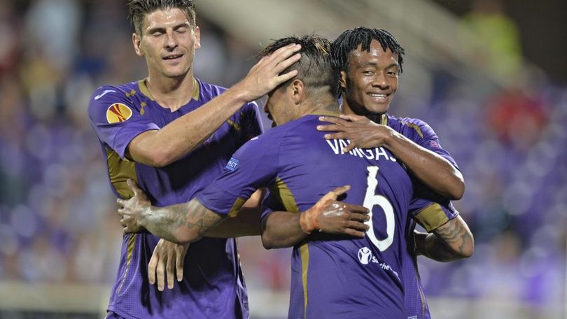 La Fiorentina vola Tre gol al Guingamp