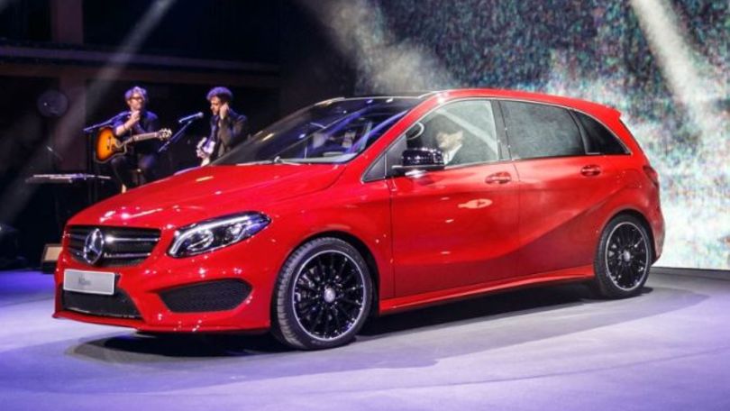 Nuova Mercedes Classe B, Salone di Parigi