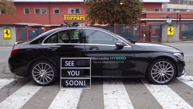 Mercedes a Maranello, «Ci vediamo presto»