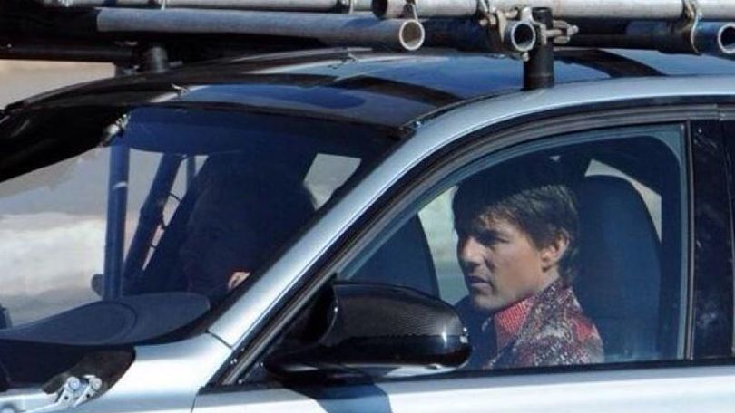 Mission Impossible 5, Tom Cruise sfascia BMW