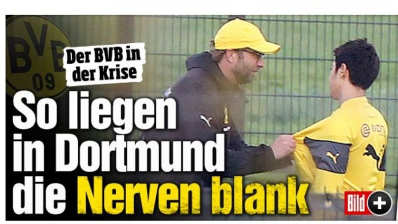 Bundesliga, Dortmund in crisi: nervi tesi per Klopp