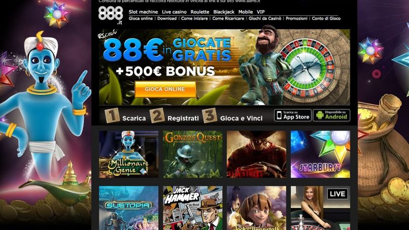 Tutti pazzi per l'app di 888.it