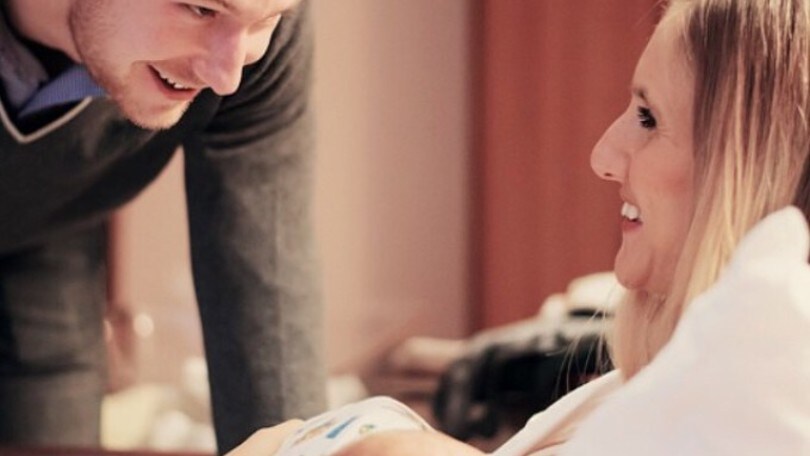 Zaytsev, ecco la foto con il baby "Sasha"