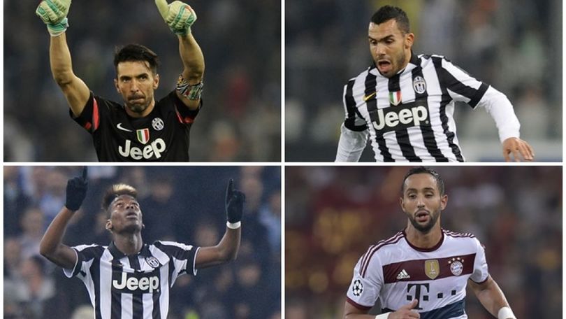 Calcio, Serie A: tre juventini e Benatia in lizza per la Top 11 Uefa
