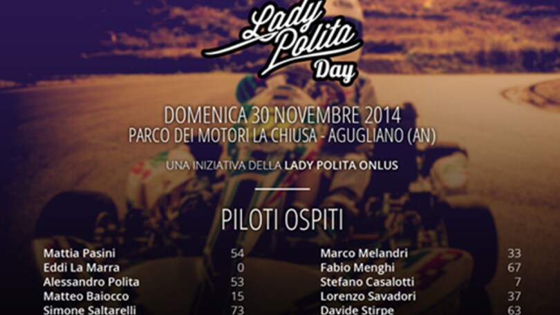 Lady Polita day: atteso anche Melandri