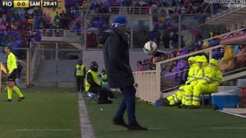FOTO Mihajlovic, che colpo di tacco in Fiorentina-Sampdoria!