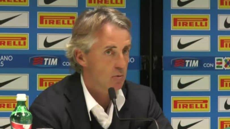 Mancini: "Annullato il gol ma non ha segnalato il rigore"