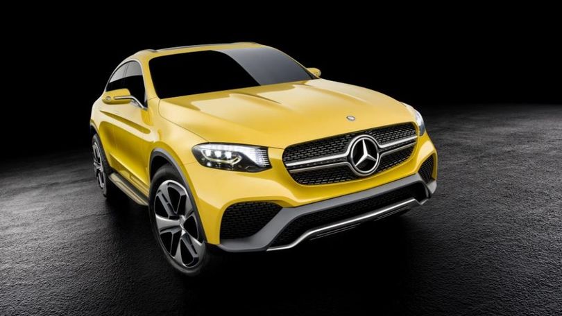 Mercedes GLC, prime immagini del SUV Coupé