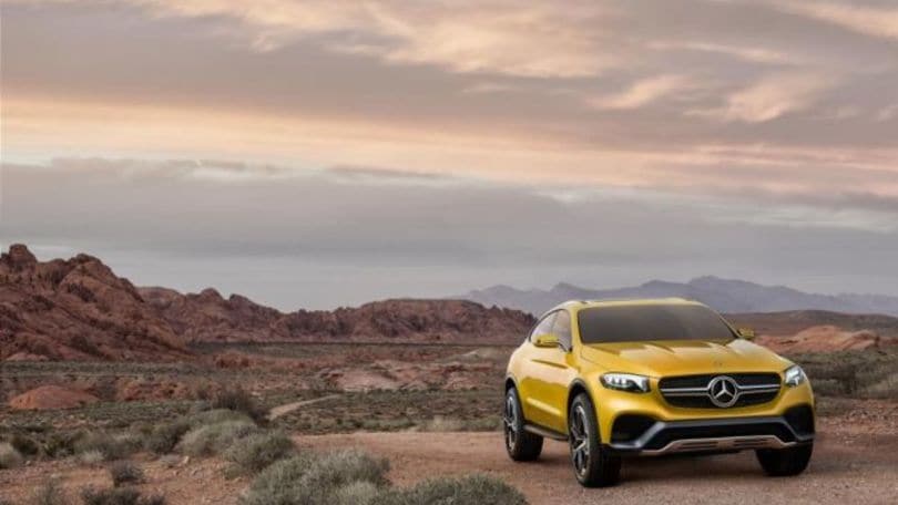 Mercedes GLC Coupé, prime immagini