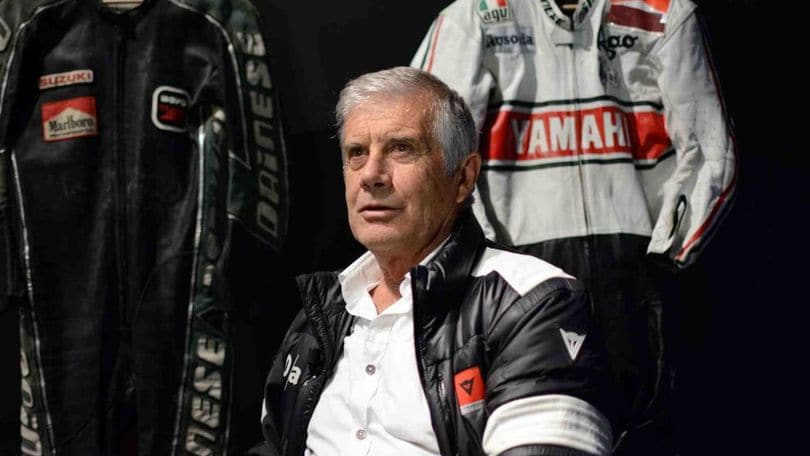 Agostini e Lucchinelli si raccontano per Dainese: foto