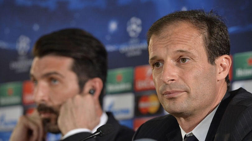 Monaco-Juventus, Allegri: «Basta segnare per andare in semifinale»