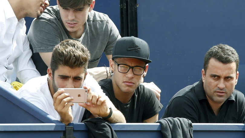 FOTO Tennis Barcellona, sugli spalti c'è Neymar per Nadal