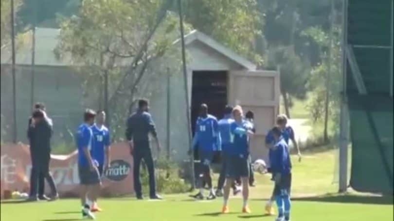 Il Napoli si prepara per il Wolfsburg