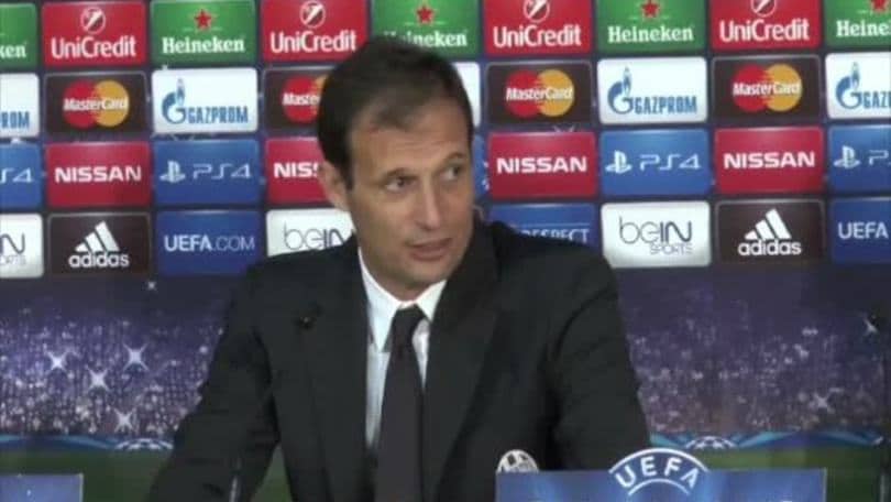Allegri: "Vogliamo la finale"