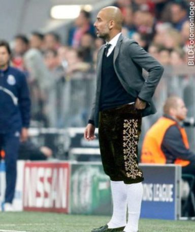 FOTO Guardiola e i pantaloni: quali mettere in semifinale?