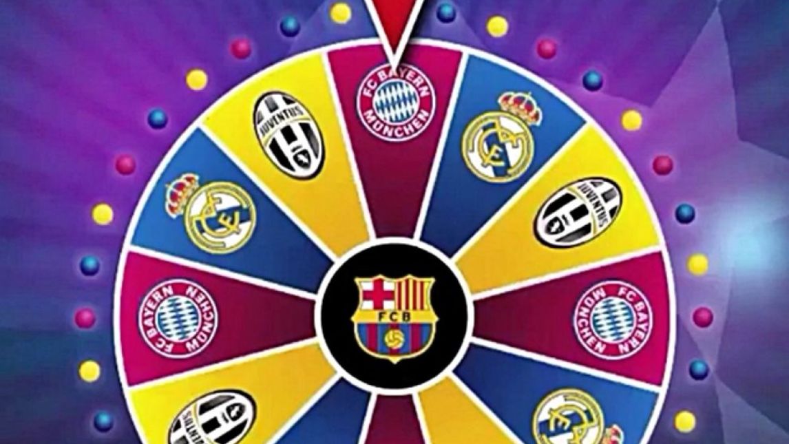 Champions, la ruota sorteggio del Barcellona