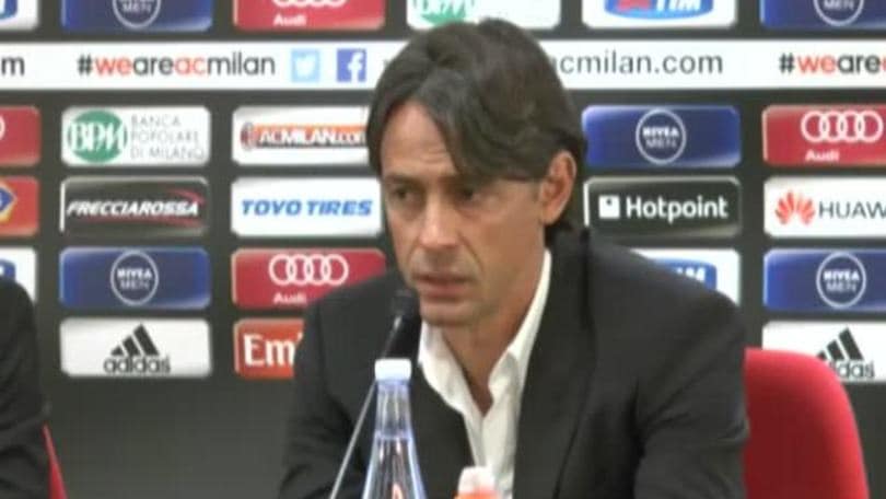 Inzaghi: "Voci non mi disturbano"