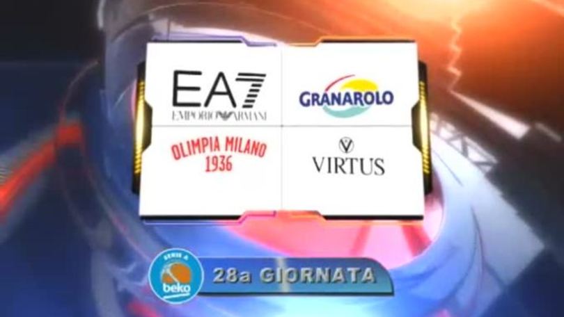EA7 Emporio Armani Milano-Granarolo Bologna