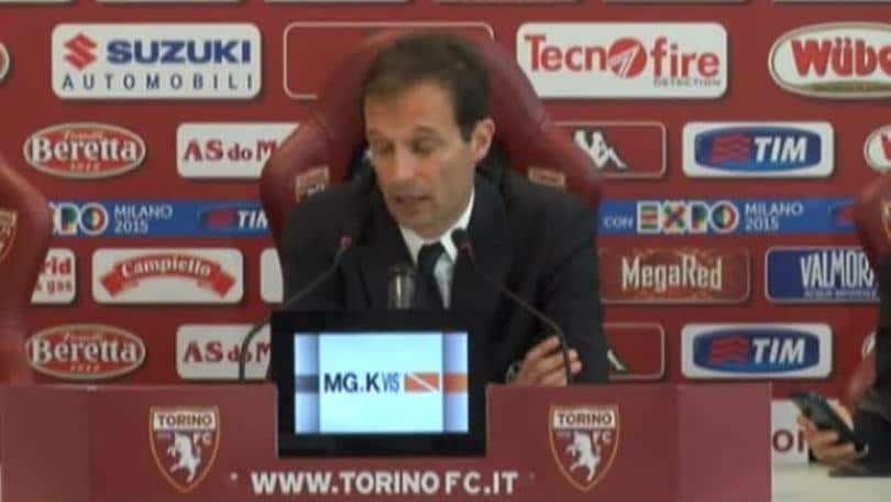 Allegri: "Guadagnati due punti sulla Lazio"