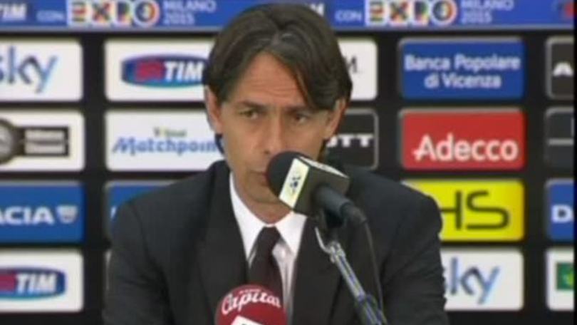 Inzaghi: "Sbagliati approccio e atteggiamento"