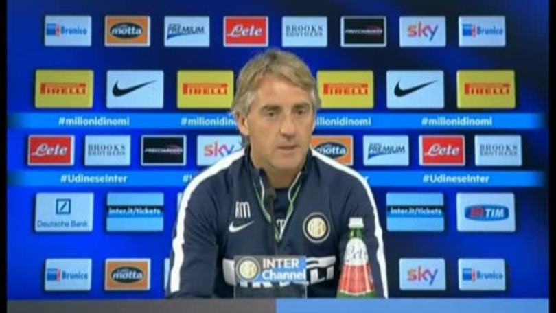 Mancini: "A Udine non sarà facile"