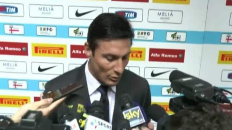 Zanetti: "Il ritiro della maglia? Mi fa molto piacere"