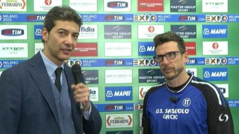 Di Francesco avvisa la Roma: "Il Sassuolo darà del filo da torcere"