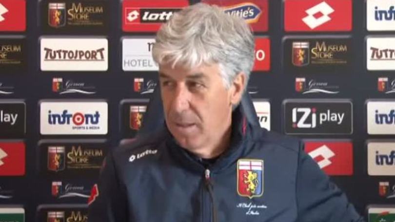 Gasperini: "Dispiace per Perotti"