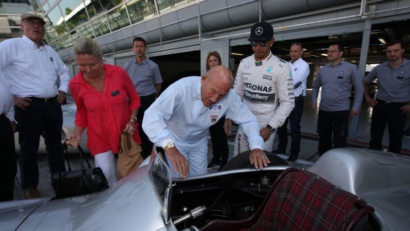 Hamilton e Moss: emozioni Mercedes a Monza (foto)