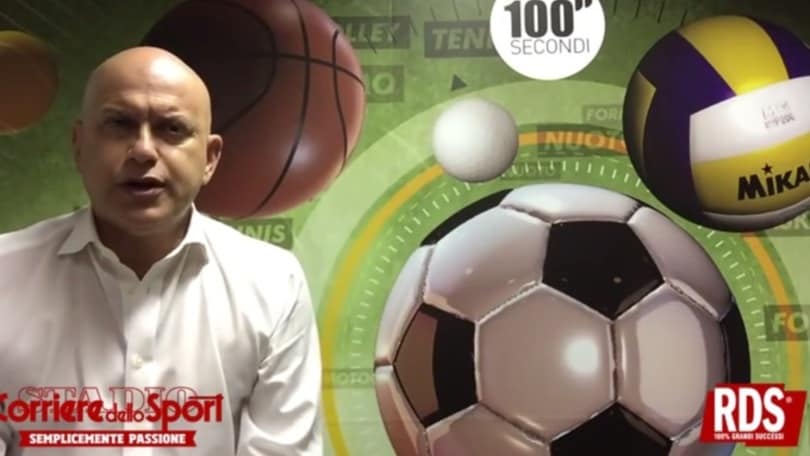 I 100 secondi di Paolo De Paola: tifo pro e contro la Juve
