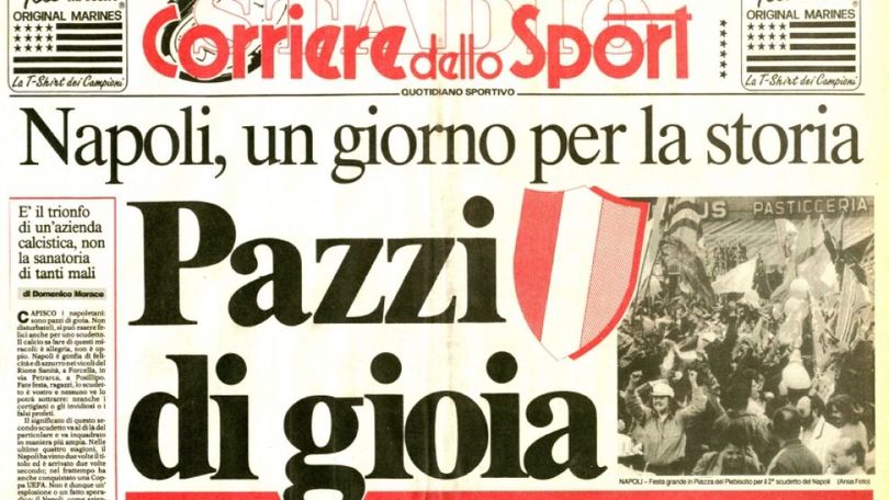 FOTO Napoli, 25 anni fa il secondo scudetto