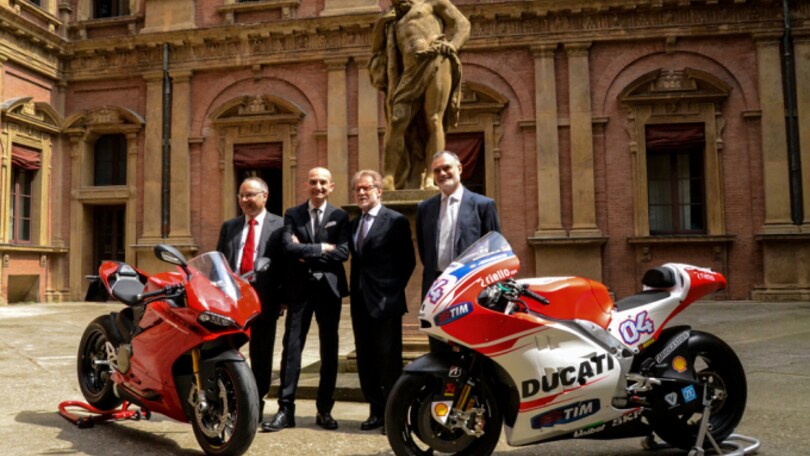 Ducati supporta l'università della moto