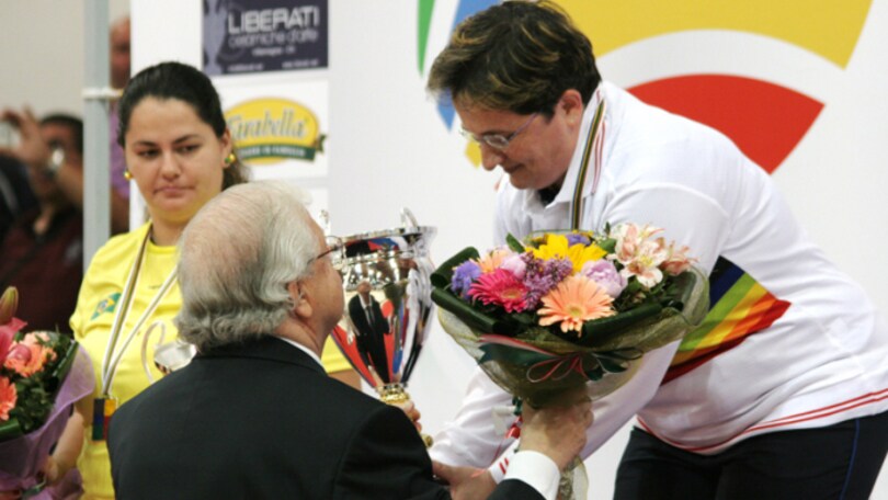 Mondiale raffa. Luccarini sul podio rosa di Roma