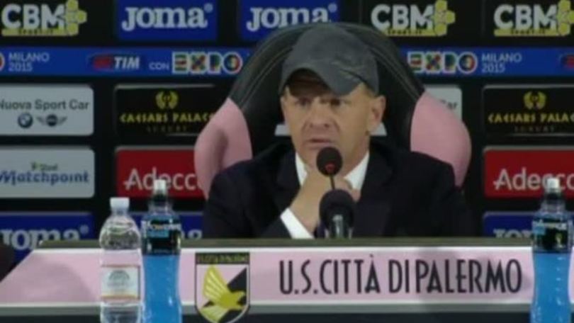 Iachini: "Gol di Maxi Lopez? Non l'ho visto bene"