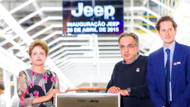 Jeep: inaugurato l'impianto in Brasile