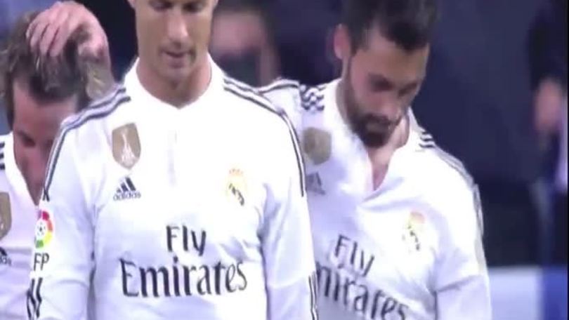 Real, segna Arbeloa: Cristiano Ronaldo si arrabbia