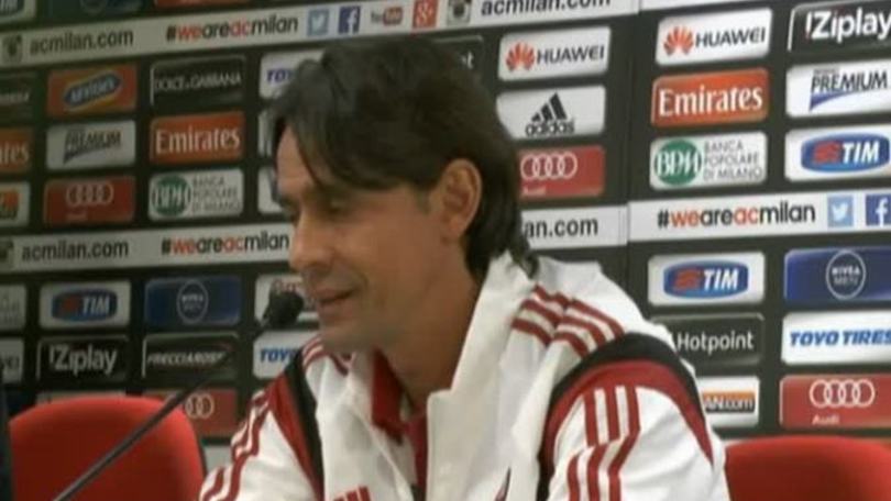 Inzaghi: "Sono abituato alla presidenza Berlusconi"
