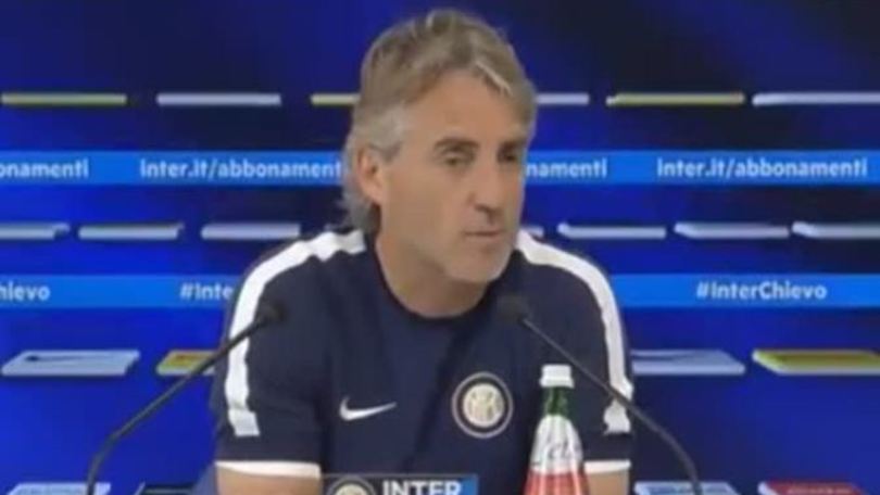Mancini: "Stagione negativa, ma dovessimo arrivare quinti..."