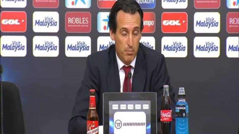 Emery: "Tutte le energie sulla Fiorentina"