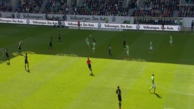Wolfsburg 2-2 Hannover, Giornata 31