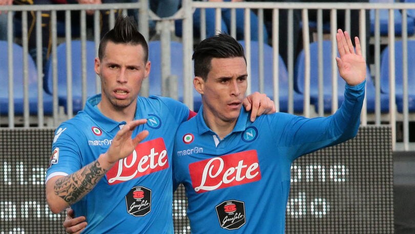 Diretta Napoli-Milan formazioni tempo reale 20.45