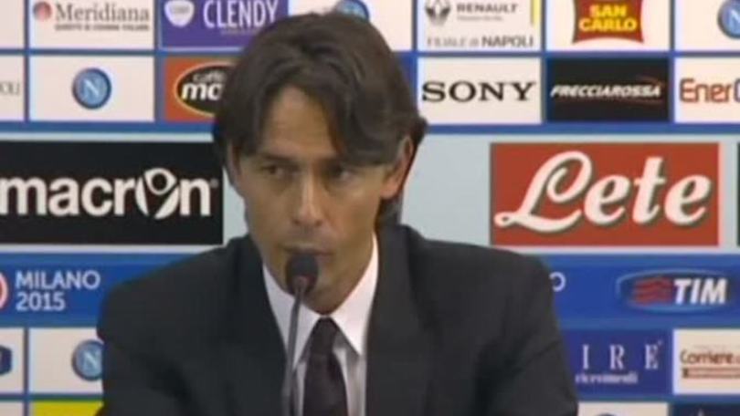 Inzaghi: "Non c'era il rosso per De Sciglio"