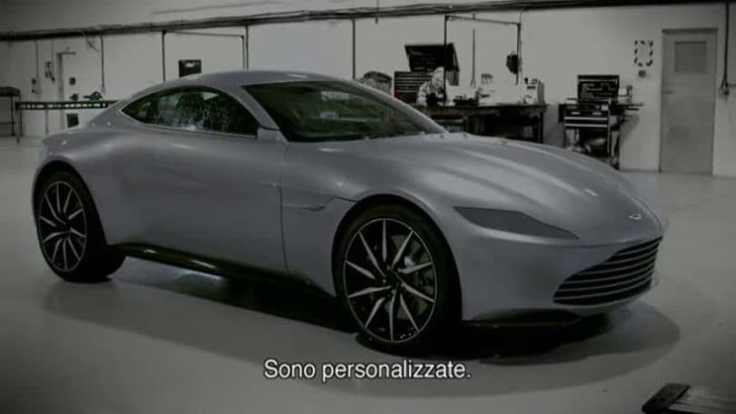 Spectre, sul set con la nuova Aston Martin di 007