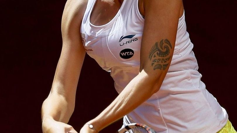 FOTO Che tatuaggi tribali per la Pliskova a Madrid