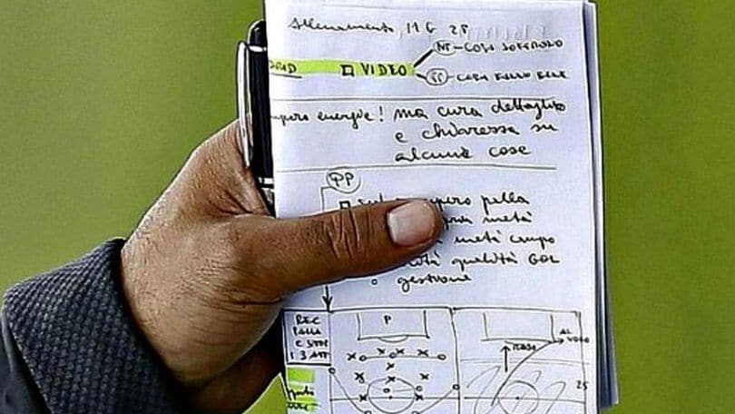 Juve-Real, svelati gli appunti di Allegri