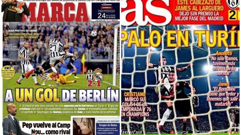 Champions, stampa spagnola: «Real a un gol da Berlino»