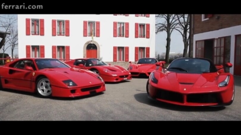 Ferrari, generazioni a confronto