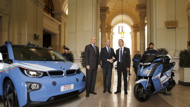 BMW: la polizia sceglie l'elettrica (foto)