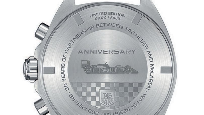 Tag Heuer, 30 anni in Formula 1